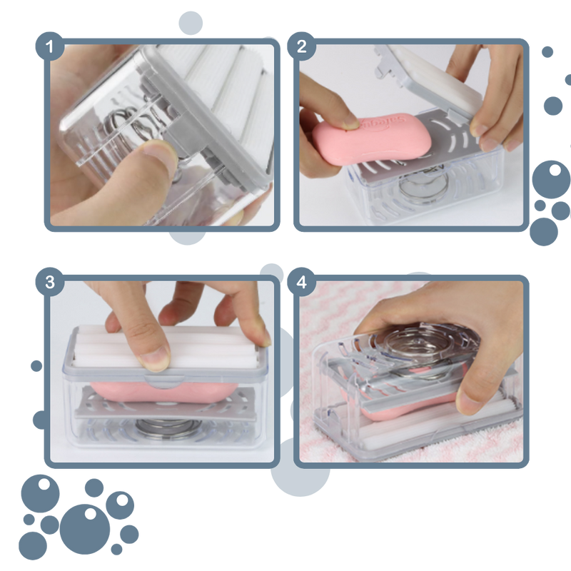 Distributeur de savon 2 en 1