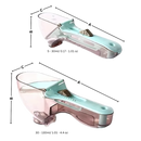 Cuillère à mesurer réglable 2 en 1