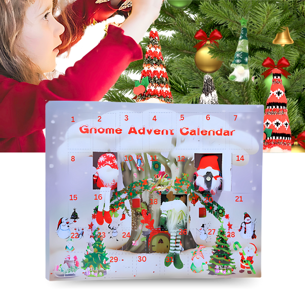 Calendrier de l'Avent Lutin avec compte à rebours de 31 jours