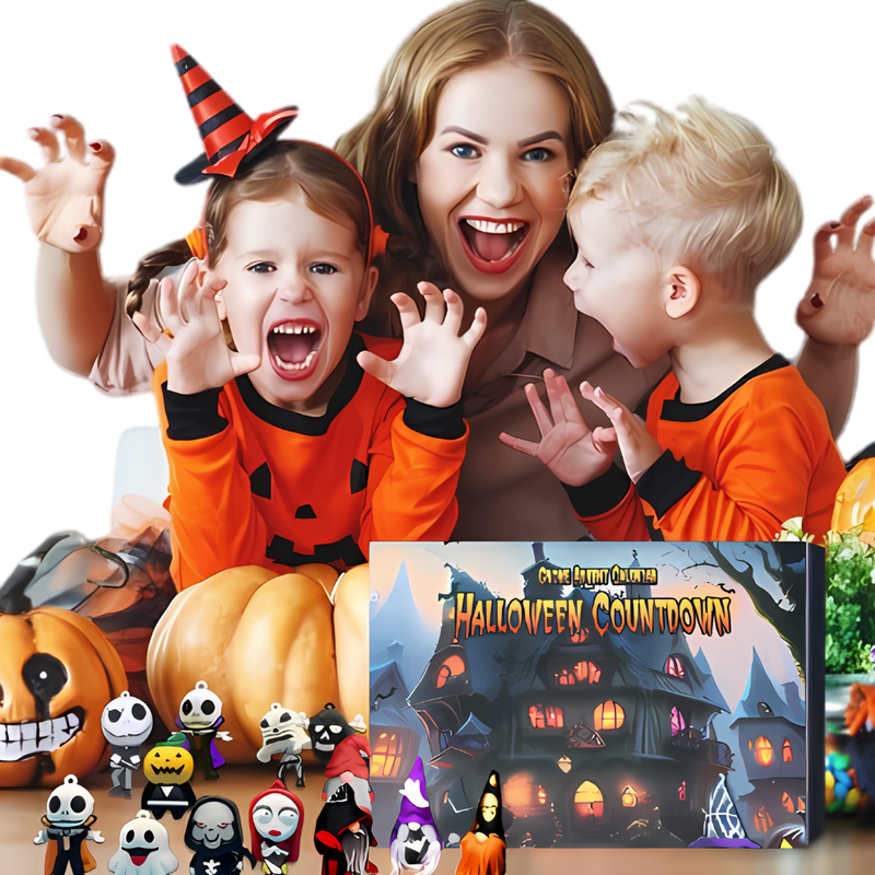 Calendrier de compte à rebours d'Halloween
