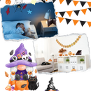 Calendrier de compte à rebours d'Halloween