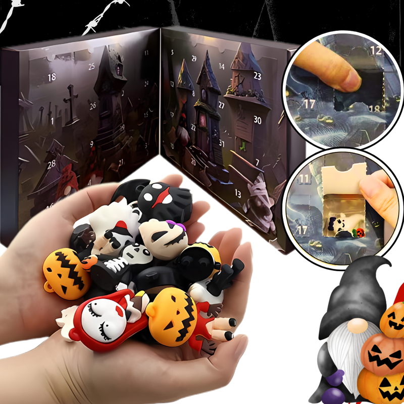 Calendrier de compte à rebours d'Halloween