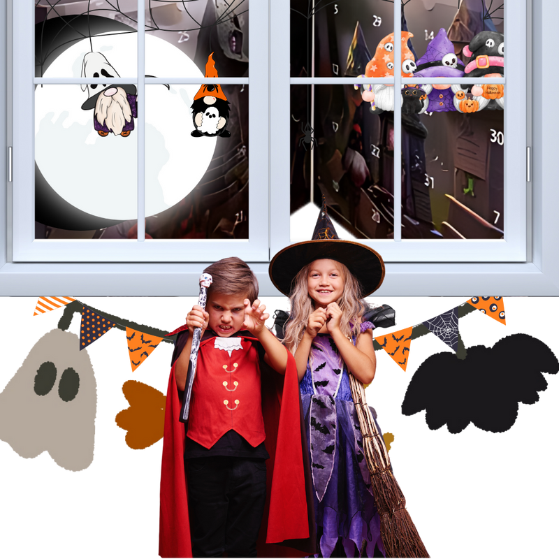 Calendrier de compte à rebours d'Halloween