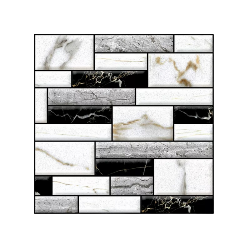 Carreaux muraux en mousse 3D à décoller et à coller