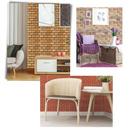 Carreaux muraux en mousse 3D à décoller et à coller