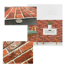 Carreaux muraux en mousse 3D à décoller et à coller