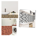 Carreaux muraux en mousse 3D à décoller et à coller