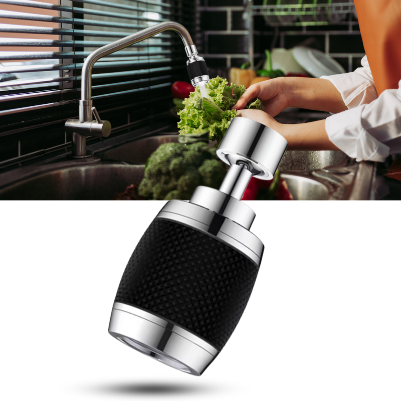 Filtre à eau monté sur robinet 360° à 3 modes