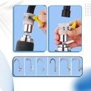 Filtre à eau monté sur robinet 360° à 3 modes