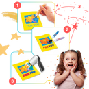 Stylo Pop Corn avec effet 3D