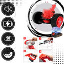 Coupe-bordures sans fil 3 en 1