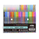 Set de 48 stylos gel pailletés