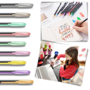 Set de 48 stylos gel pailletés
