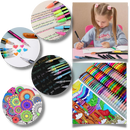 Set de 48 stylos gel pailletés