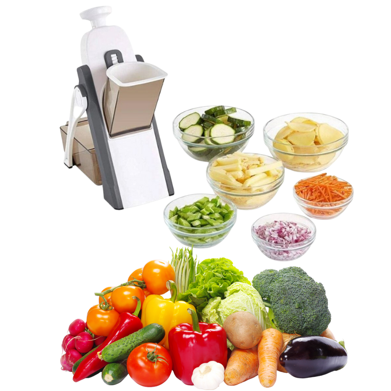 Mandoline verticale 4 en 1