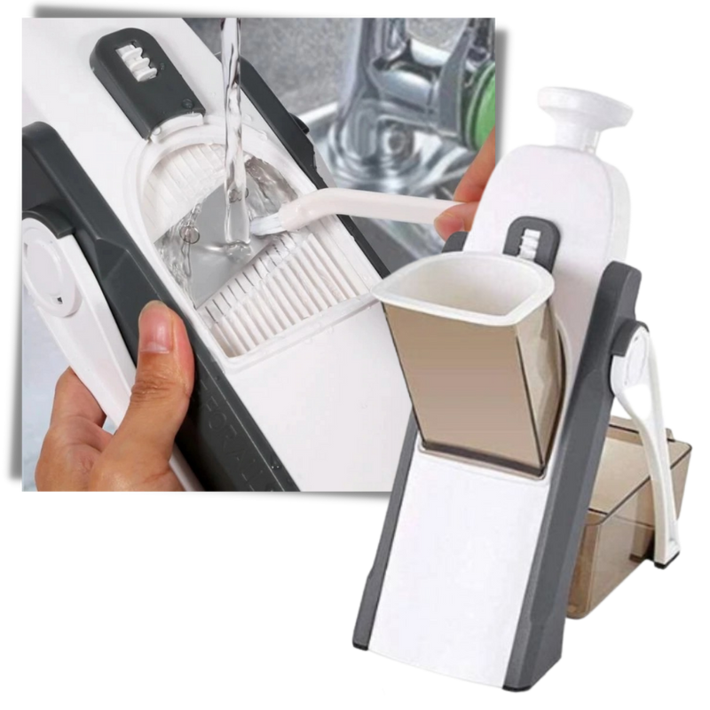 Mandoline verticale 4 en 1