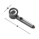 Pommeau de douche haute pression 4 en 1