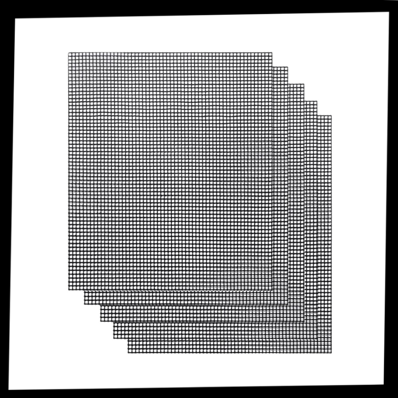 Grilles de cuisson anti-adhésives pour barbecue (5pcs)
