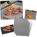 Grilles de cuisson anti-adhésives pour barbecue (5pcs)