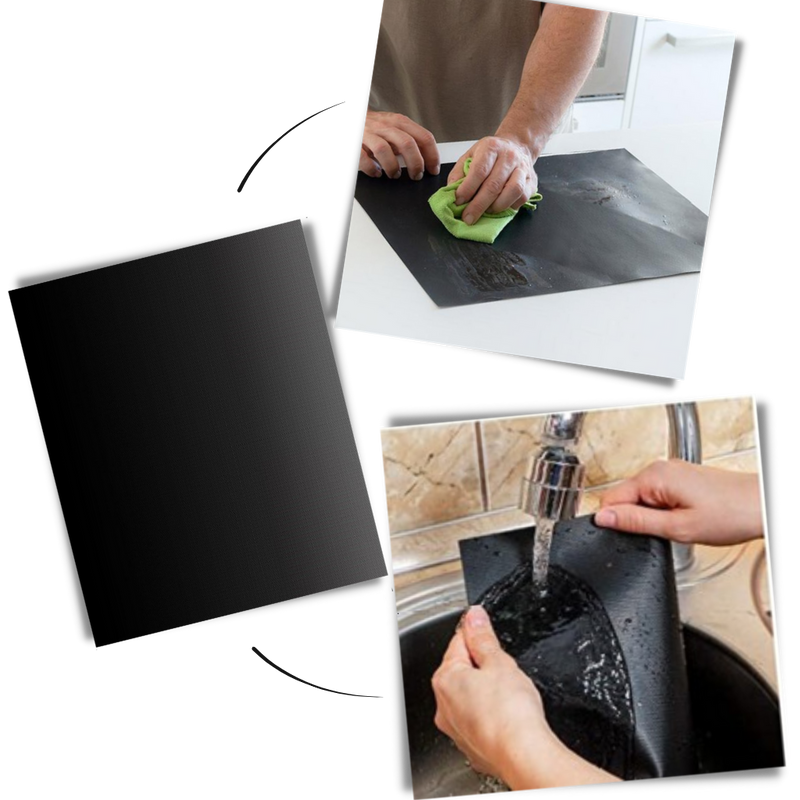 Tapis de cuisson anti-adhésif barbecue (5pcs)