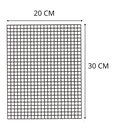 Grilles de cuisson anti-adhésives pour barbecue (5pcs)