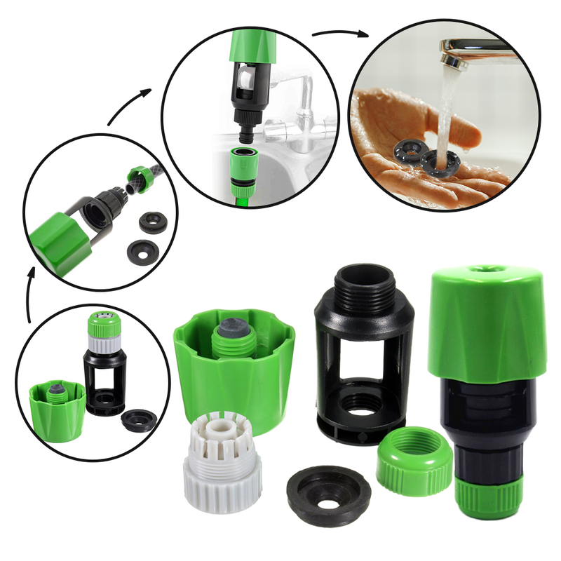 Connecteur de tuyau d'arrosage universel pour robinet de cuisine