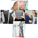 Mètre ruban automatique télescopique à auto-serrage