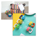 Tétine pour bébé à système de poussoir