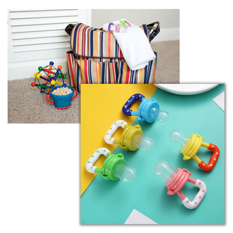 Tétine pour bébé à système de poussoir