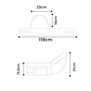 Siège porte-bébé à fixer sur les hanches