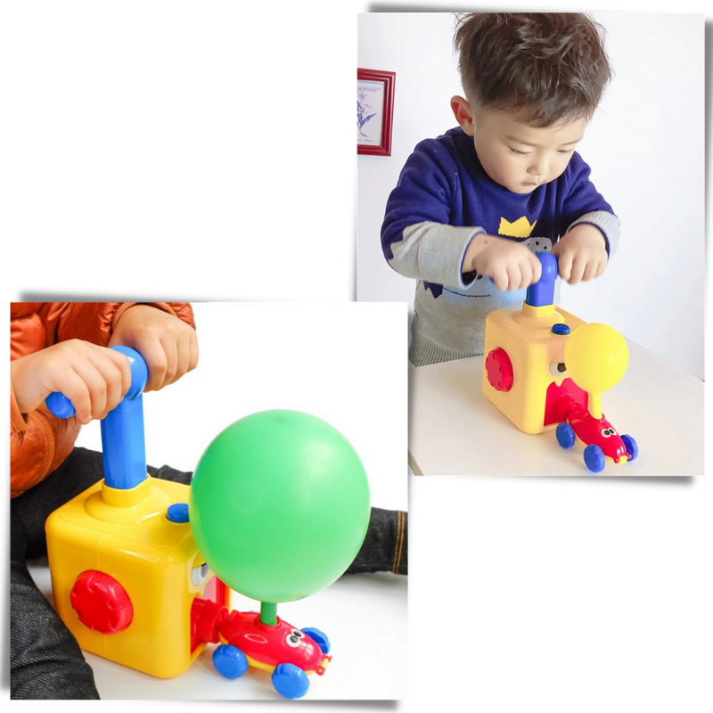 Voiture lanceuse de ballons