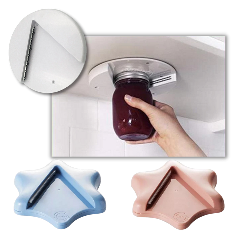 Ouvre-bocal sous armoire