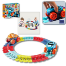 Circuit en Rails flexibles pour voitures