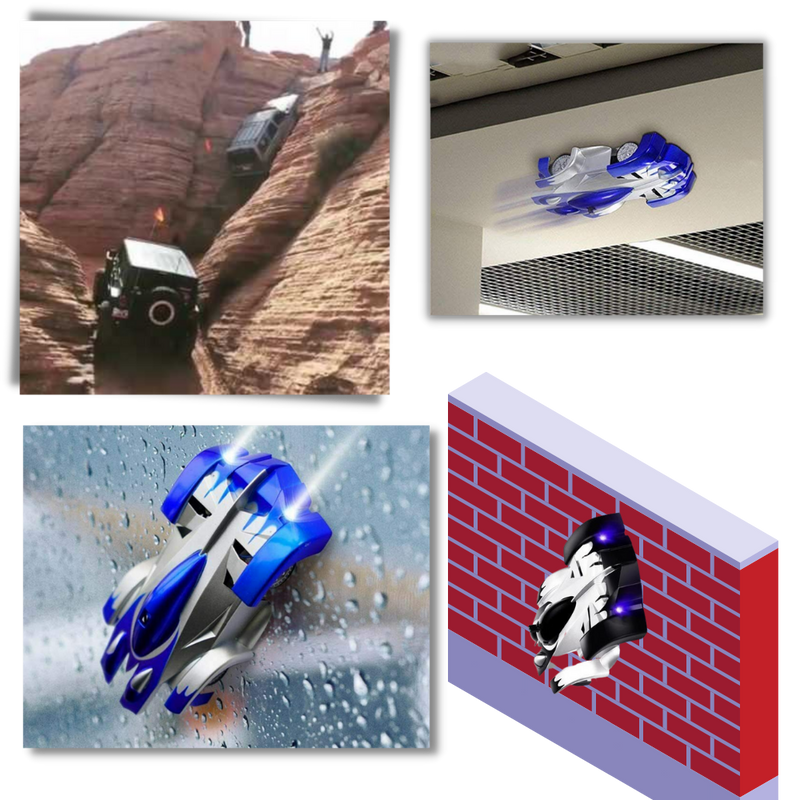 Voiture d'escalade télécommandée