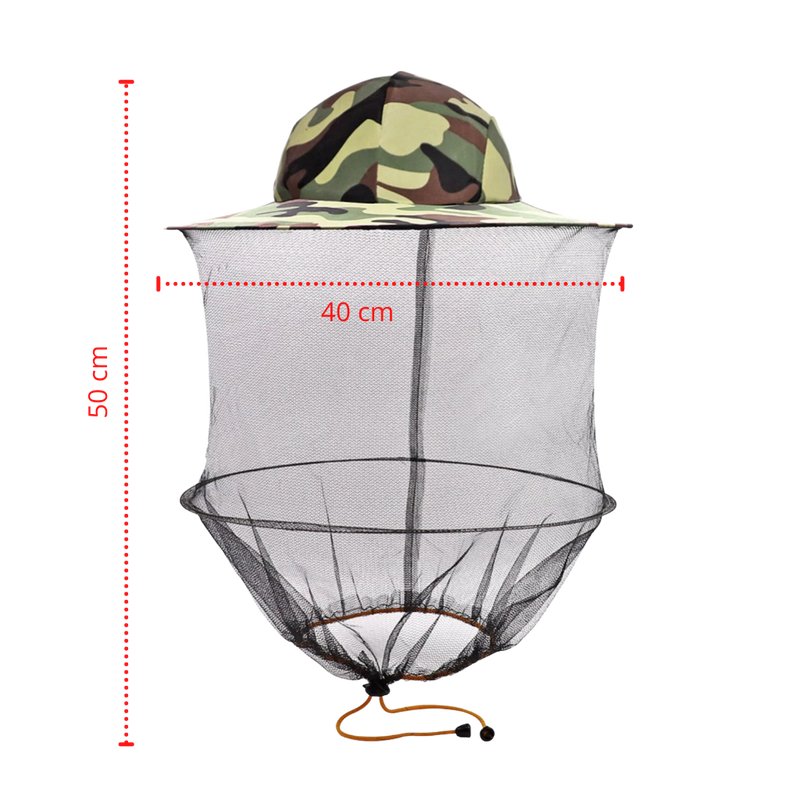 Chapeau d'apiculture camouflage