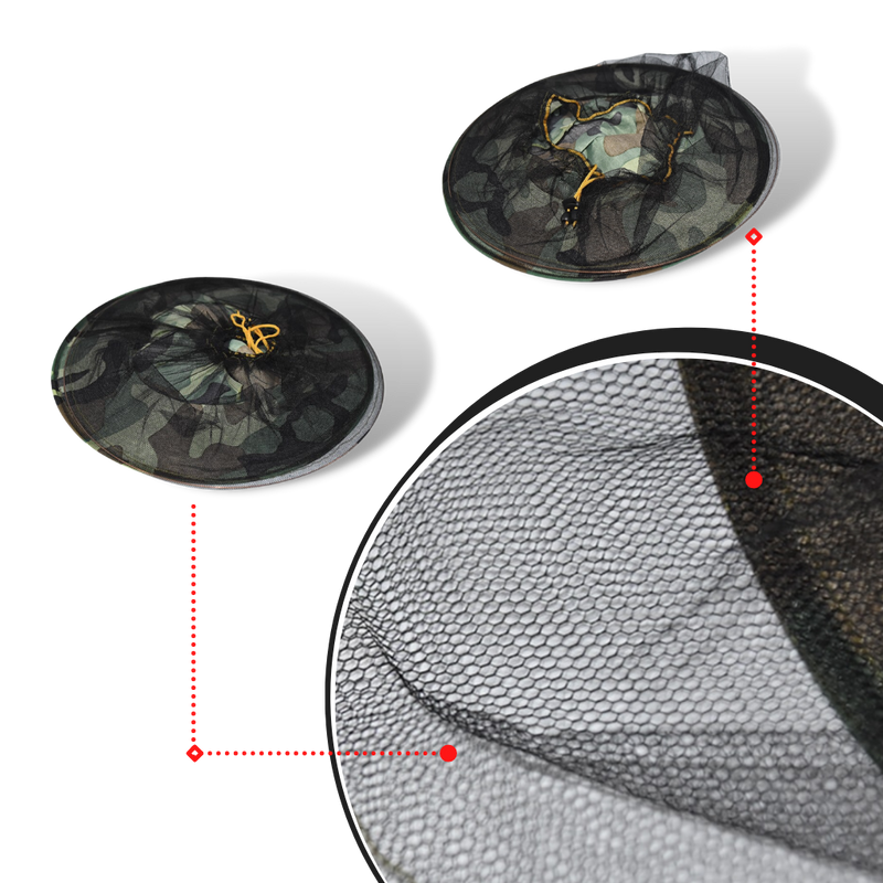 Chapeau d'apiculture camouflage