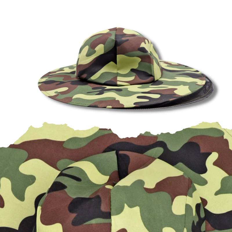 Chapeau d'apiculture camouflage