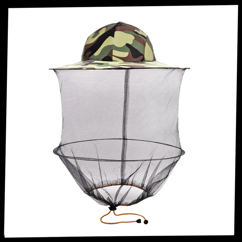 Chapeau d'apiculture camouflage