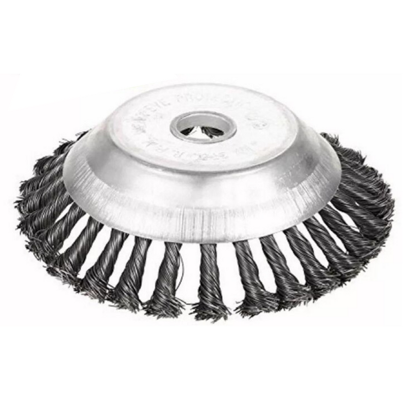 Tête de débrousailleuse en fil d'acier au carbone