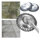 Tête de débrousailleuse en fil d'acier au carbone