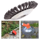 Tête de débrousailleuse en fil d'acier au carbone