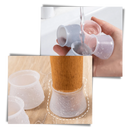 Pack de 8 protections en silicone pour pieds de meubles