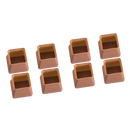 Pack de 8 protections en silicone pour pieds de meubles
