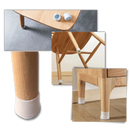Pack de 8 protections en silicone pour pieds de meubles