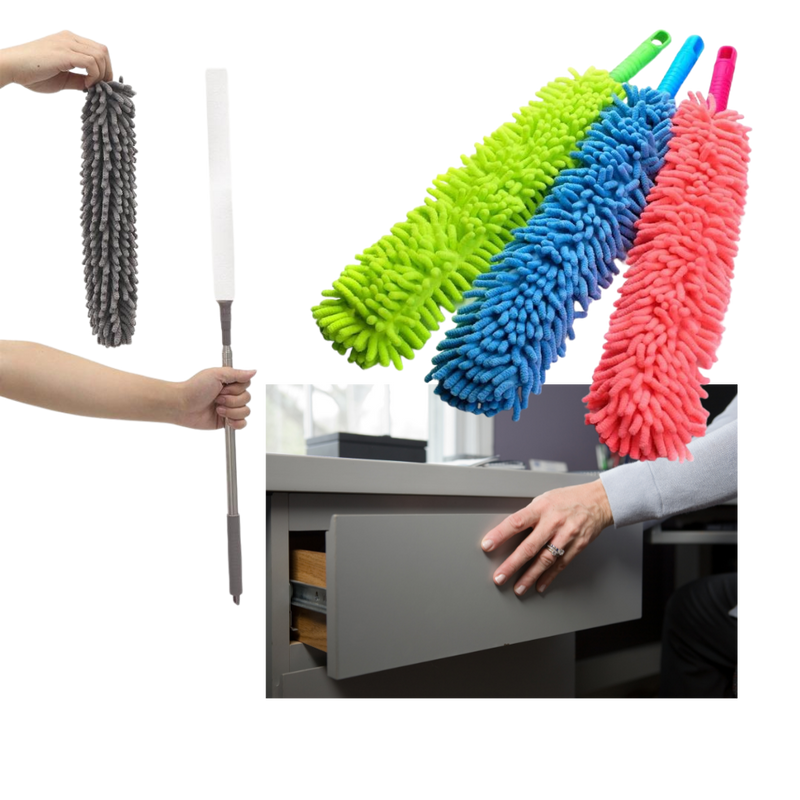 Plumeau flexible en microfibres
