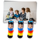 Jouet magique d'homme en bois incassable