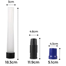 Embout d'aspirateur anti-poussière universel