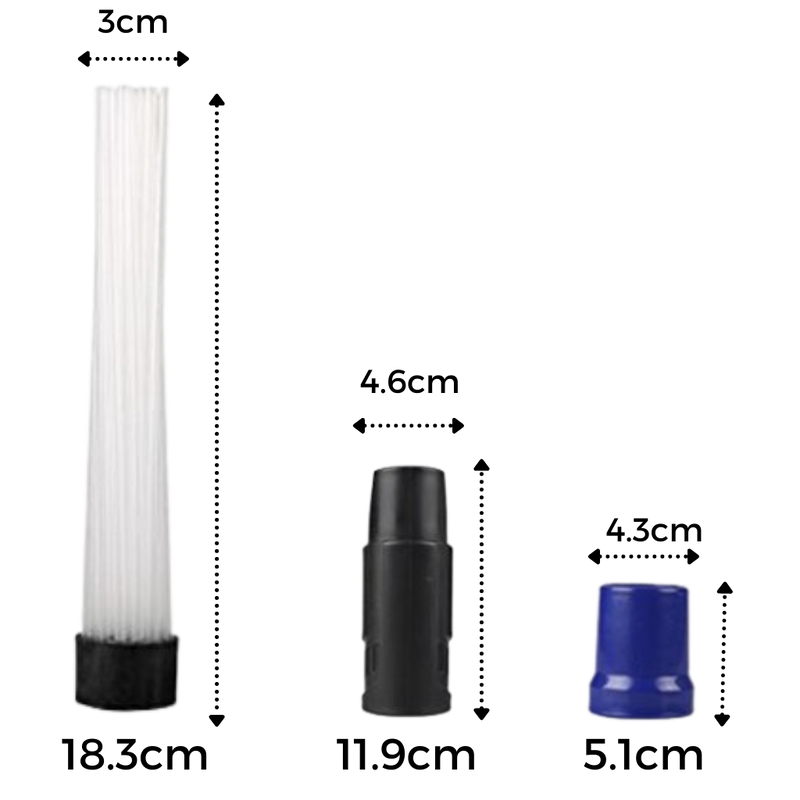 Embout d'aspirateur anti-poussière universel