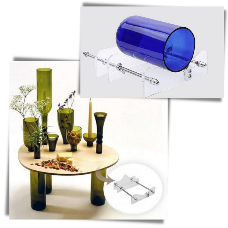 Coupeur de bouteilles en verre DIY