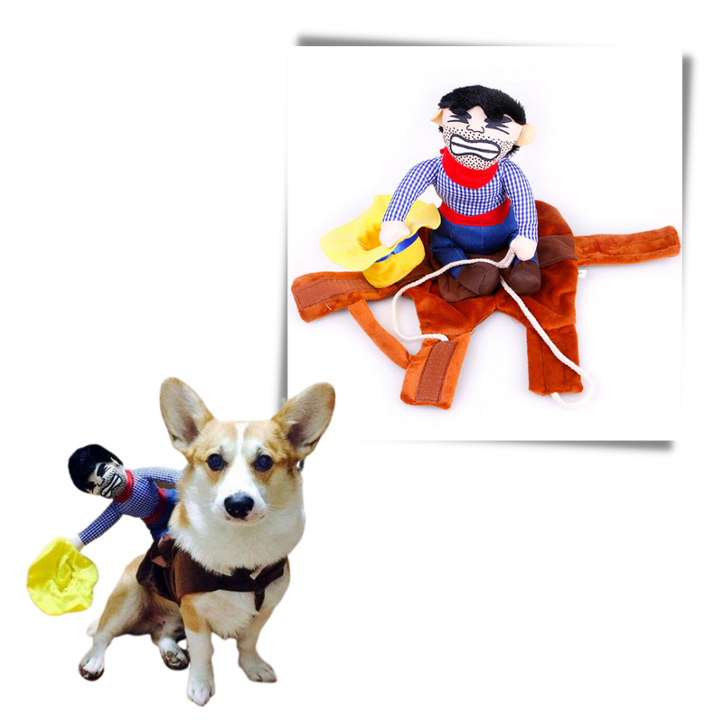 Déguisement de cow-boy pour chien
